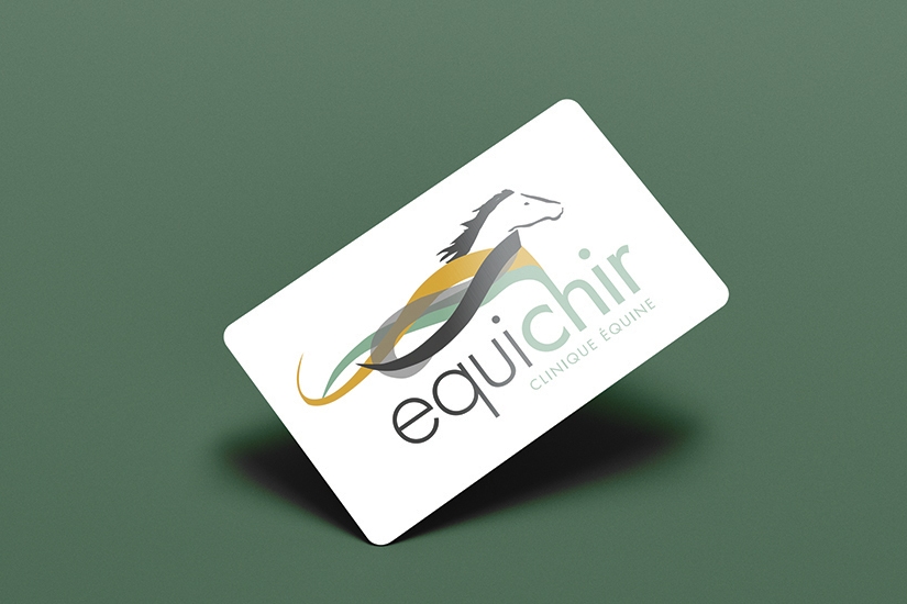 Création de cartes de visites pour Equichir