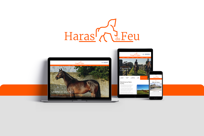 Création du site Internet du Haras du Feu