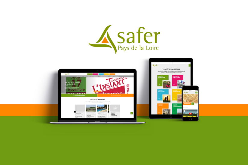Création du site Internet de la SAFER Pays de la Loire