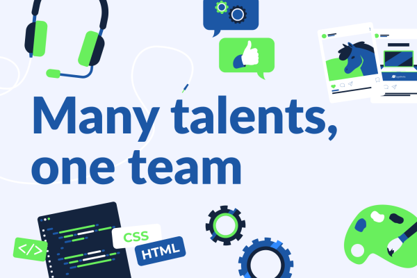 Many talents, one team: the roles inside our agency