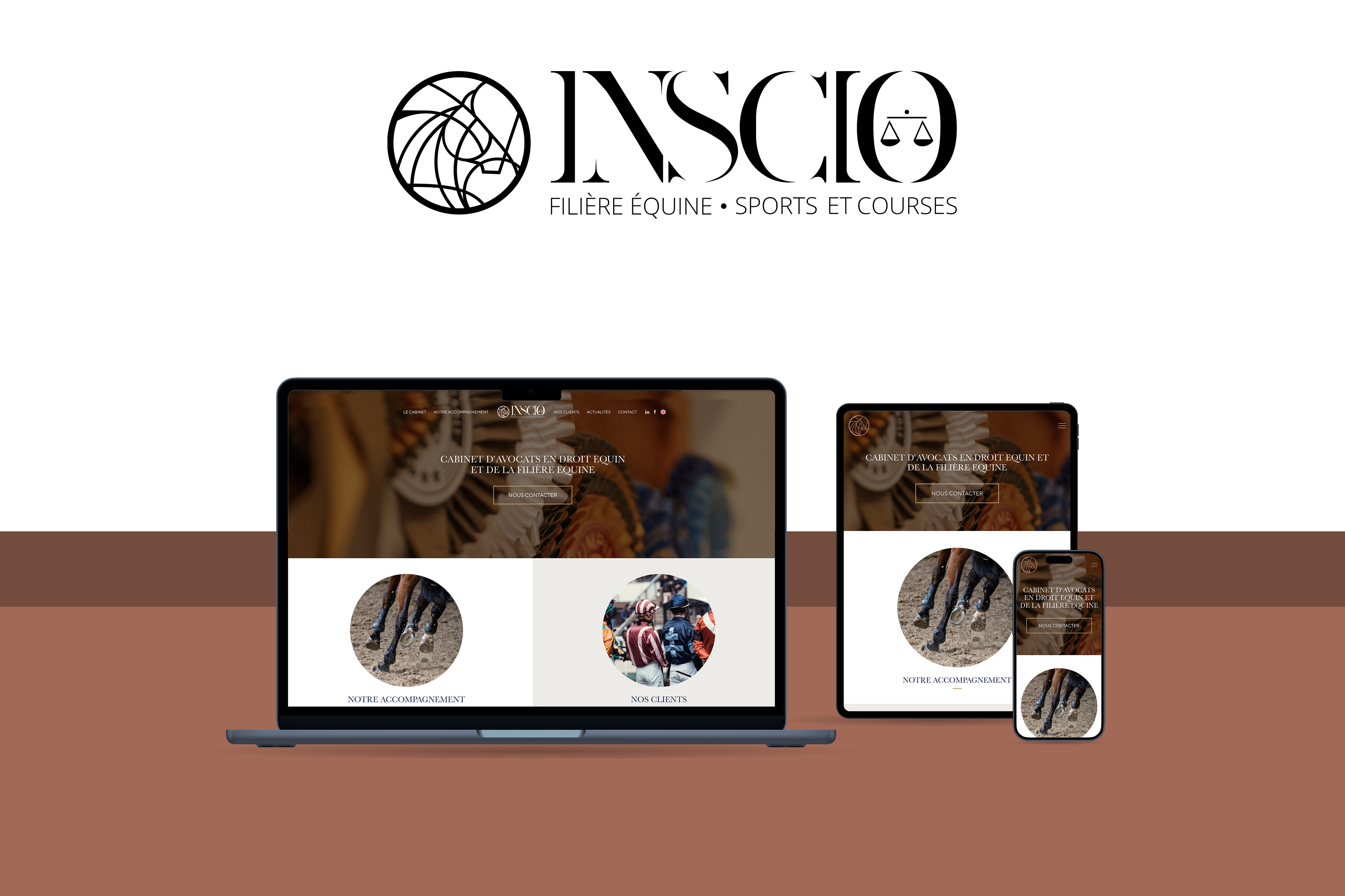 Harmonisation stratégique du site internet de INSCIO & EQUHIP